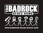 Badrock logo white/black